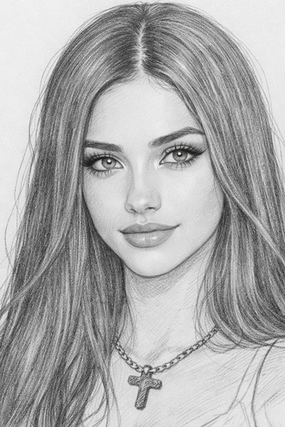 AI Romantic Couple Illustration